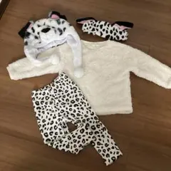 ダルメシアン100サイズ　101匹　わんちゃん　コスチューム　ヘアバンド