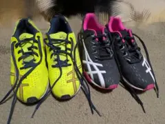 ASICS キッズランニングシューズセット