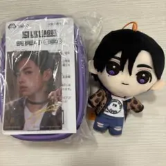 LIL LEAGUE 難波碧空 ぬいぐるみマスコット クリアポーチ