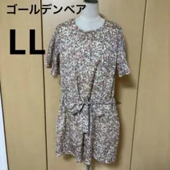 ゴールデンベア　LL フラワー　ワンピ　チュニックのサムネイル