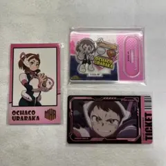 僕のヒーローアカデミア ヒロアカ 麗日お茶子 まとめ売り Wフォトカード