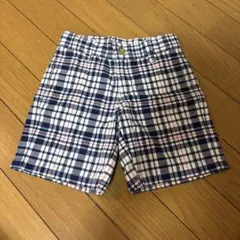 Janie and Jack チェック柄 ハーフパンツ 2T