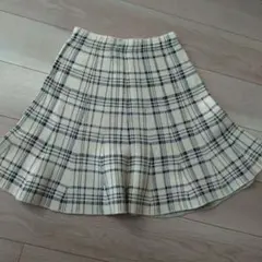 ROSE BUD　フレアスカート　チェック柄