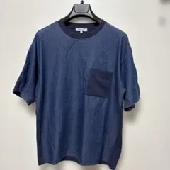 GLOBAL WORK ネイビー Tシャツ S