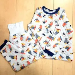 110センチ　コンビミニ　キルトパジャマ