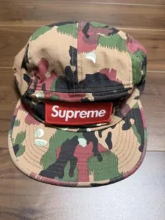 Supreme camo camp cap