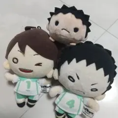 ハイキュー にとたんぬいぐるみ・ビジュアルクロス 赤葦京治、木兎 