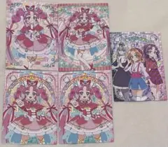 名探偵プリキュア キラトレ キュアミスティック 5枚セット