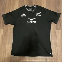 ラグビー　オールブラックス　ニュージーランド　ジャージ　3XL アディダス