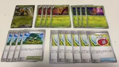 ポケモンカード　スピアー　進化ライン　活力の森　むしとりセット