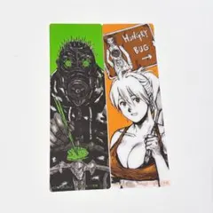 ドロヘドロ　特典　クリアしおり　カイマン　ニカイドウ　セット