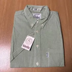 新品タグ付　machope mind メンズ　ギンガムチェックシャツ　コットン