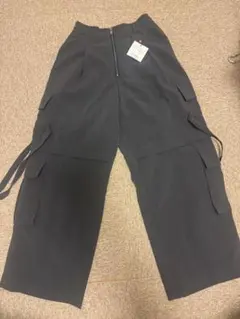 SLY ダークグレー スラックス