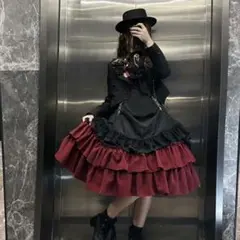 オリジナル 洋服 ゴシック ロリータ ワンピース ブラック