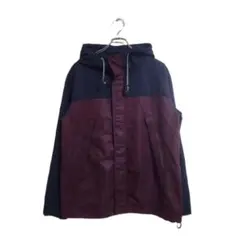 C.P.S マウンテンパーカー LL ネイビー ボルドー ライトアウター 羽織り