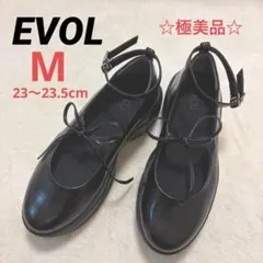 極美品☆EVOLレースアップシューズ　スニーカーソール　2wayスニーカーのサムネイル