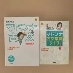 マドンナ古文 パワーアップ版 マドンナ古文常識217 2冊セット
