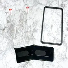 Google Pixel 9 ガラスフィルム レンズ保護フィルム ガイド枠付き