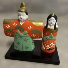雛人形 親王飾り 立ち雛 陶器製 伝統工芸 11