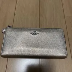 COACH ゴールド 長財布のサムネイル