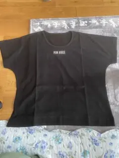 PINK HOUSE ブラック 半袖Tシャツ