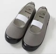 デビロック 上履き チャコール・ブラック 19cm