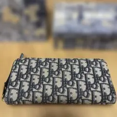 Christian Dior オブリーク 長財布 ラウンドジップ 値下可