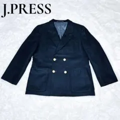 J.PRESS ジェイプレス 紺ブレ 金ボタン テーラードジャケット ネイビー