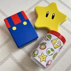 USJ限定 スーパーマリオ 缶 3点セット