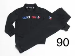 90 黒 トリコ アディダス ジャージ セットアップ ベビー