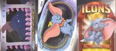 Topps chrome Disney ダンボ 3枚