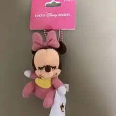 東京ディズニーリゾート ミニー ぬいぐるみキーチェーン