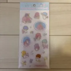 新品正規品⭐︎キキララ リトルツインスターズ キラぷくシール