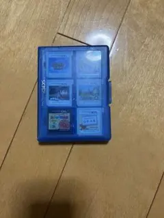 ニンテンドー3DS/2DS カードケース 青 6枚収納