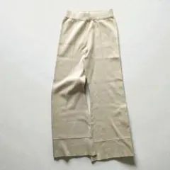 美品【Bou Jeloud】センターシーム フレアパンツ イージー ワイド 上品