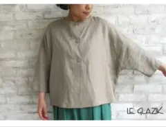 Le glazik ル グラジック　リネン　シャツ　ブラウス　ドルマン　人気のサムネイル