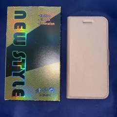 NEW STYLE ゴールド 手帳型iPhone7/8ケース ローズゴールド