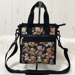 LeSportsac MINI N/S TOTE ベアパーティ ショルダーバッグ