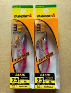 エギ（ヤマシタ　エギ王K）　3.0号６個　2.5号２個　合計８個セット　中古 エギ（ヤマシタ エギ王K） 3.0号6個 2.5号2個 合計8個