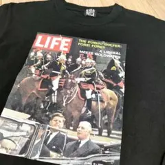 木梨サイクルxLIFE　ジョン・F・ケネディー　長袖Tシャツ　ロンＴ