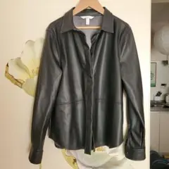 H&Mフェイクレザージャケット