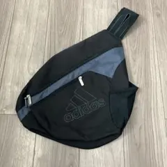 adidas アディダス ワンショルダーバッグ ビッグロゴ 00s