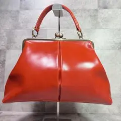 希少✨ゴールドファイル ミニハンドバッグ 2way がま口 ダレスバッグ