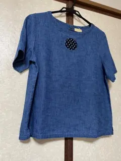 藍染め　Tシャツ