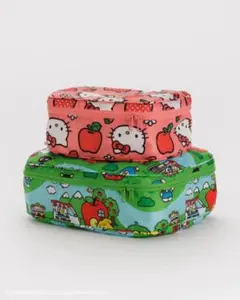 "BAGGU" ハローキティ＆フレンズ　パッキング キューブ セット　新品のサムネイル