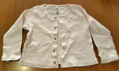 ピンク色 カーディガン 81cm　ベビー服