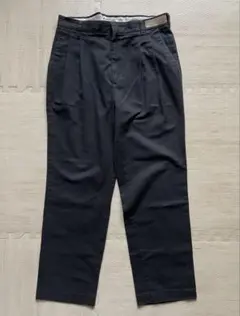 RED KAP レッドキャップ 2タック ワークパンツ 2プリーツ ブラック 黒