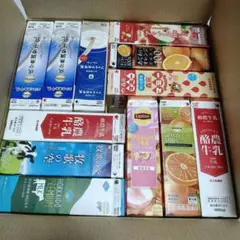 【72本】銘柄不揃い 牛乳パック 未解体 折りたたみ無し