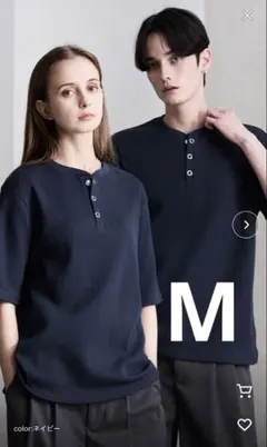 CLEL】/ ファンクショナリー サーマルヘンリーネック半袖Tシャツ