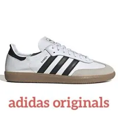 [新品]27cm adidas originals SAMBA DECON 白黒